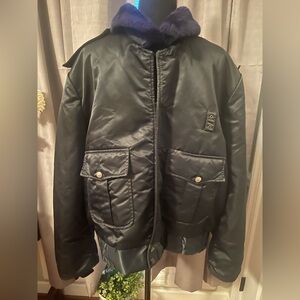 1965 Vintage Horace Small Tuffy Jac Bomber Jacket Sz L (42R) Nylon quilted liner